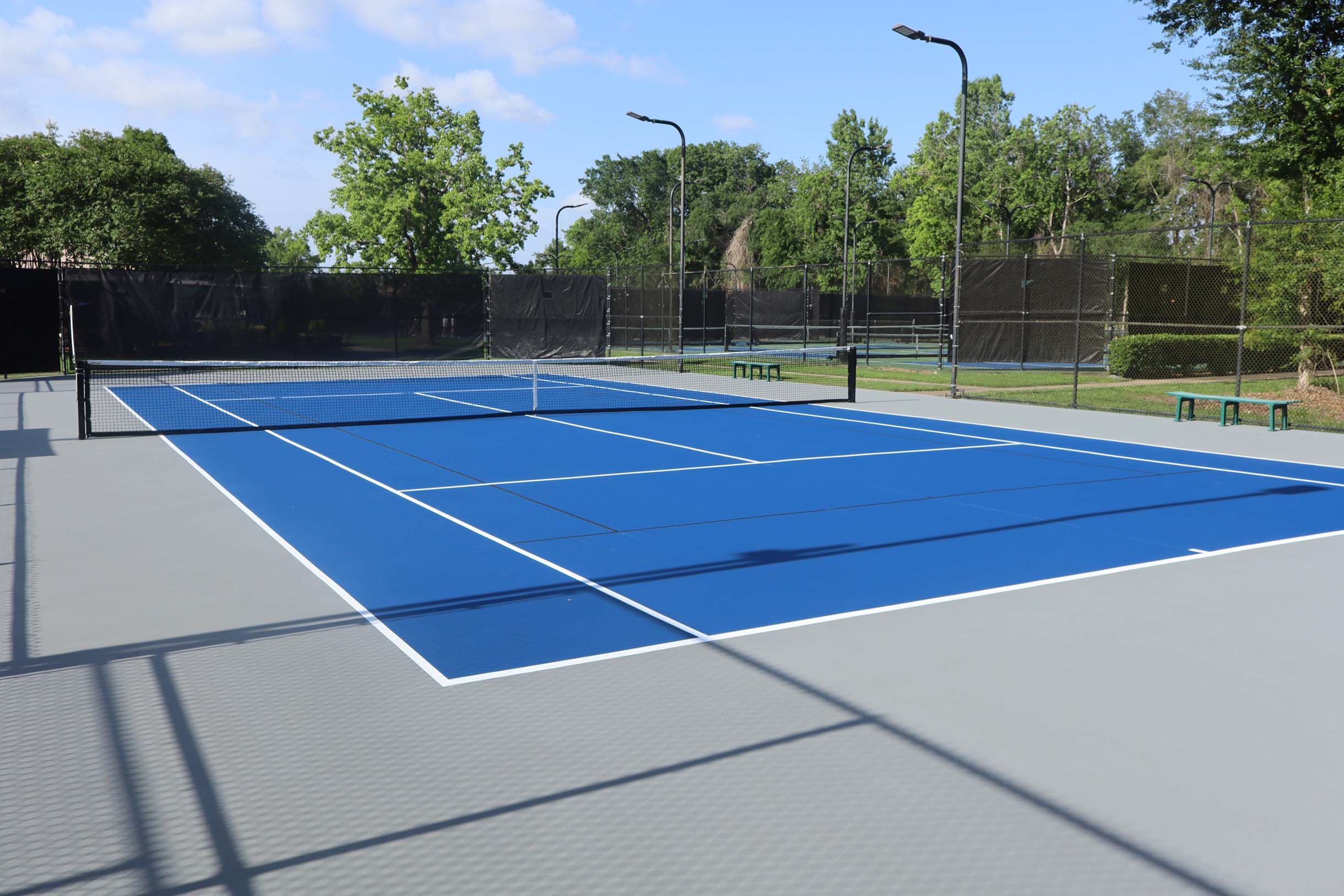 Fort Worth Tennis Court by Aguilar Athletics