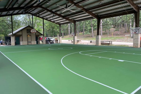 Basketball Court by Aguilar Athletics