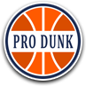 Pro Dunk logo — Master Crafted Courts partner